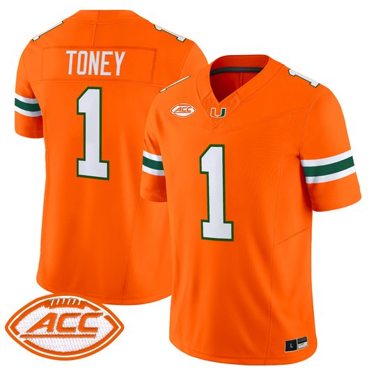 Men's Miami Hurricanes 2026 Vapor Limited Jersey - All Stitched