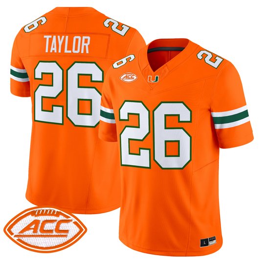 Men's Miami Hurricanes 2026 Vapor Limited Jersey - All Stitched