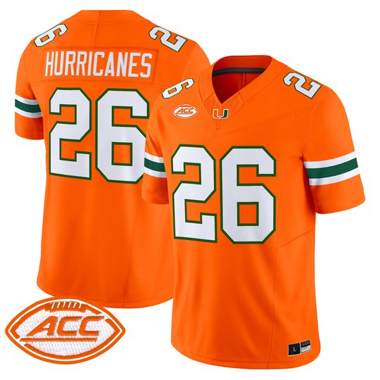Men's Miami Hurricanes 2026 Vapor Limited Jersey - All Stitched