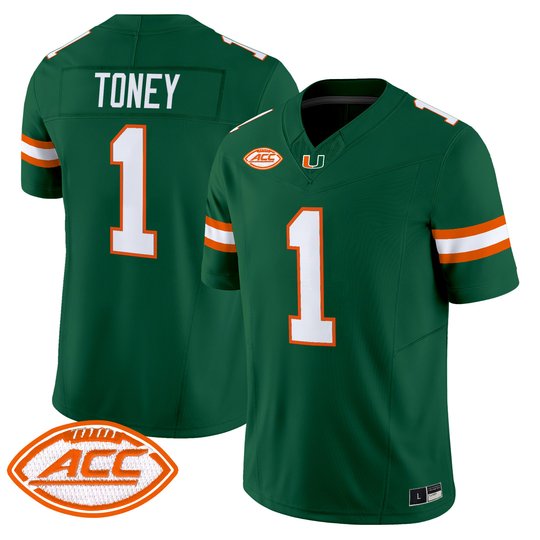 Men's Miami Hurricanes 2026 Vapor Limited Jersey - All Stitched