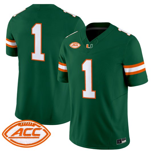 Men's Miami Hurricanes 2026 Vapor Limited Jersey - All Stitched