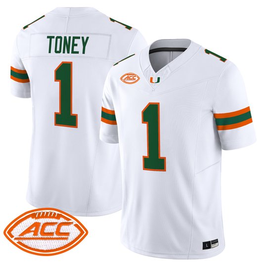 Men's Miami Hurricanes 2026 Vapor Limited Jersey - All Stitched