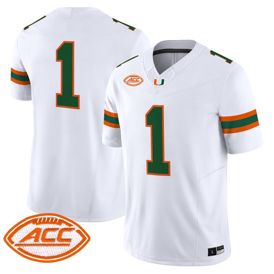 Men's Miami Hurricanes 2026 Vapor Limited Jersey - All Stitched