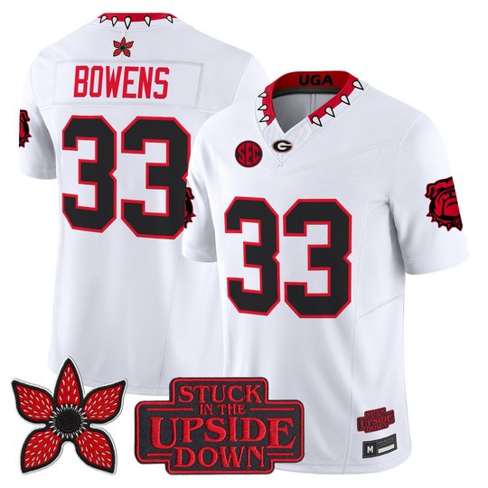 Men's Georgia Bulldogs 'Stranger Things Edition' Vapor Limited Jersey - All Stitched