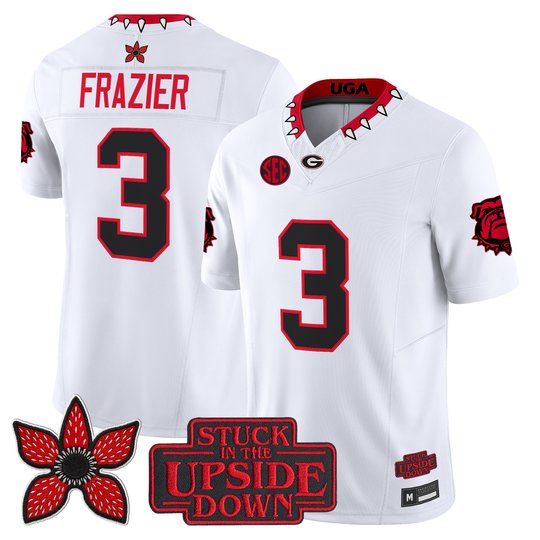 Men's Georgia Bulldogs 'Stranger Things Edition' Vapor Limited Jersey - All Stitched