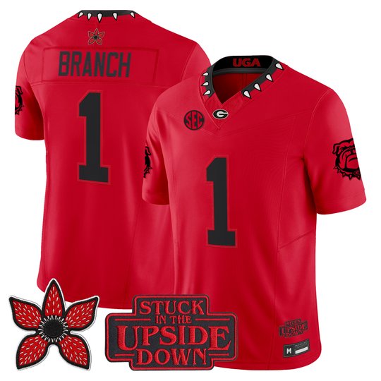 Men's Georgia Bulldogs 'Stranger Things Edition' Vapor Limited Jersey - All Stitched