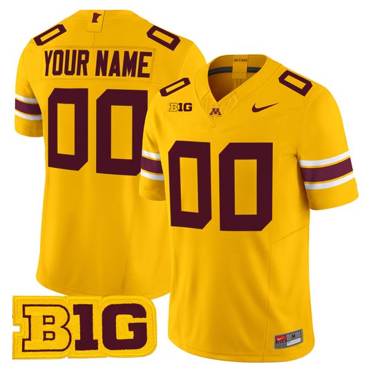 Minnesota Golden Gophers 2026 Vapor Limited Custom Jersey - All Stitched