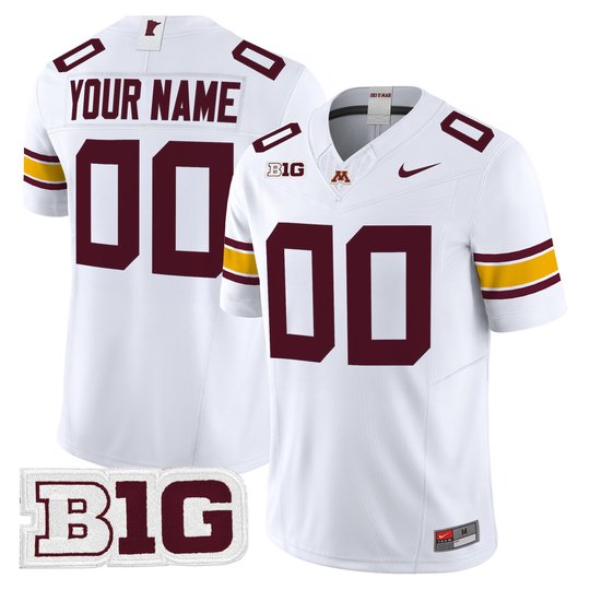 Minnesota Golden Gophers 2026 Vapor Limited Custom Jersey - All Stitched