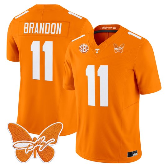 Men's Tennessee Volunteers Dolly Parton Patch Vapor Limited Jersey - All Stitched
