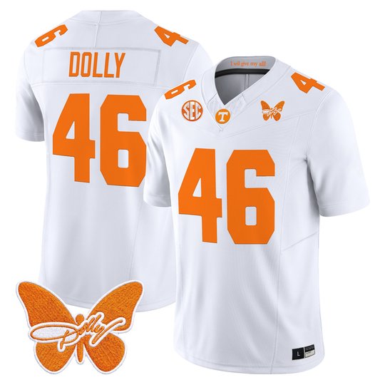Men's Tennessee Volunteers Dolly Parton Patch Vapor Limited Jersey - All Stitched