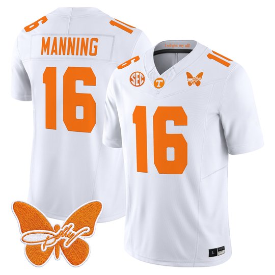 Men's Tennessee Volunteers Dolly Parton Patch Vapor Limited Jersey - All Stitched
