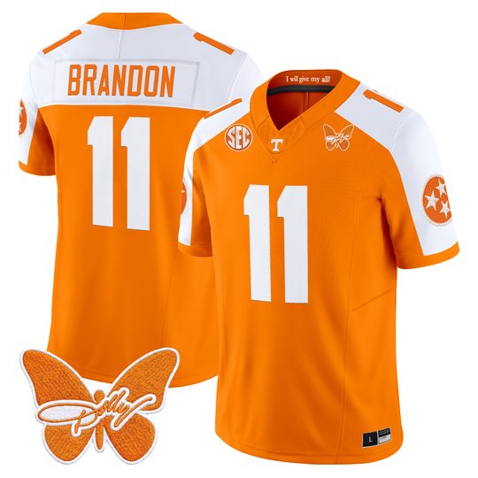 Men's Tennessee Volunteers Dolly Parton Patch Vapor Limited Jersey - All Stitched