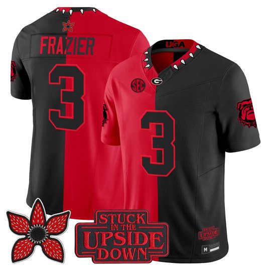 Men's Georgia Bulldogs 'Stranger Things Edition' Vapor Limited Jersey - All Stitched