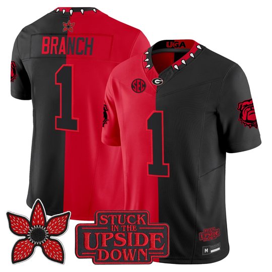 Men's Georgia Bulldogs 'Stranger Things Edition' Vapor Limited Jersey - All Stitched