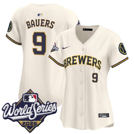 Women's Milwaukee Brewers 2026 World Series Vapor Premier Limited Jersey - All Stitched