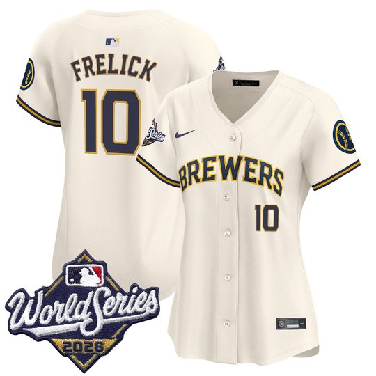 Women's Milwaukee Brewers 2026 World Series Vapor Premier Limited Jersey - All Stitched