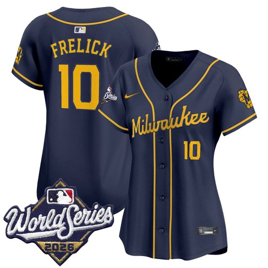 Women's Milwaukee Brewers 2026 World Series Vapor Premier Limited Jersey - All Stitched