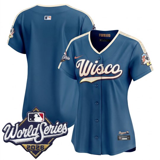 Women's Milwaukee Brewers 2026 World Series Vapor Premier Limited Jersey - All Stitched