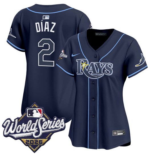 Women's Tampa Bay Rays 2026 World Series Vapor Premier Limited Jersey - All Stitched