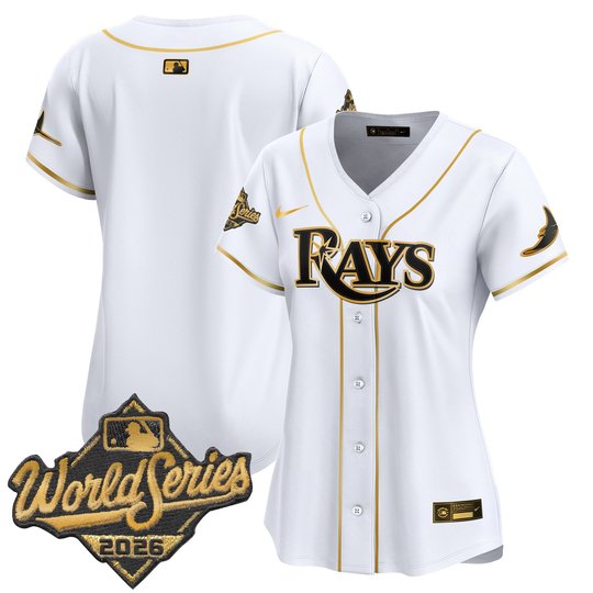 Women's Tampa Bay Rays 2026 World Series Vapor Premier Limited Jersey - All Stitched