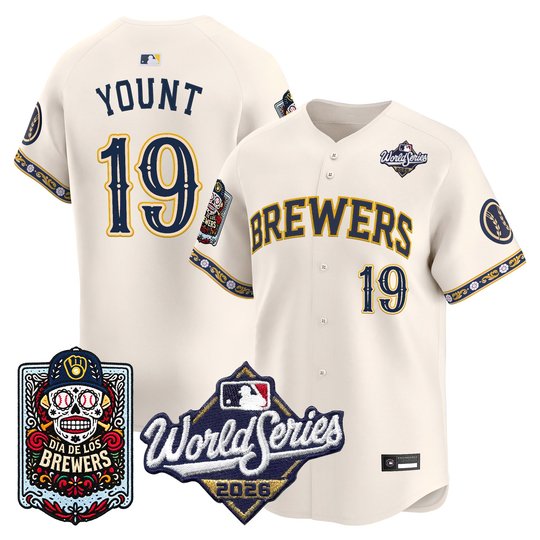 Men's Milwaukee Brewers Día de los Muertos Vapor Premier Limited Jersey - 2026 World Series - Stitched