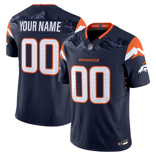 Denver Broncos Special Edition Vapor Limited Custom Jersey - Stitched