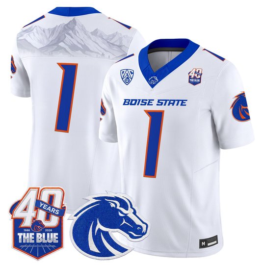 Men's Boise State Broncos Special Edition Vapor Limited Jersey - Stitched