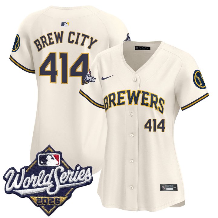 Women's Milwaukee Brewers 2026 World Series Vapor Premier Limited Jersey - All Stitched
