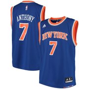 Carmelo Anthony New York Knicks Blue Jersey - All Stitched