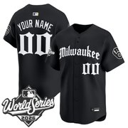 Milwaukee Brewers 2026 World Series Vapor Premier Limited Custom Jersey - Gothic Edition - All Stitched