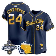 Men's Milwaukee Brewers "Brew City Edition" 2026 World Series Champions Vapor Premier Limited Jersey - Stitched