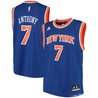 Carmelo Anthony New York Knicks Blue Jersey - All Stitched
