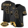 Men's Miami Hurricanes 2026 Florida Patch Gold Vapor Limited Jersey - All Stitched