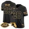 Men's Miami Hurricanes 2026 Florida Patch Gold Vapor Limited Jersey - All Stitched