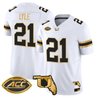 Men's Miami Hurricanes 2026 Florida Patch Gold Vapor Limited Jersey - All Stitched