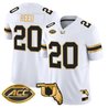 Men's Miami Hurricanes 2026 Florida Patch Gold Vapor Limited Jersey - All Stitched