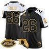 Men's Miami Hurricanes 2026 Florida Patch Gold Vapor Limited Jersey - All Stitched