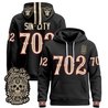 Men's Las Vegas Raiders Día de los Muertos Premium Pullover Hoodie - All Stitched