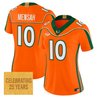 Women's Miami Hurricanes 2001 Throwback Vapor Limited Jersey - All Stitched