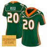 Women's Miami Hurricanes 2001 Throwback Vapor Limited Jersey - All Stitched