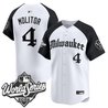 Men's Milwaukee Brewers 2026 World Series Vapor Premier Limited Jersey - Gothic Edition - All Stitched
