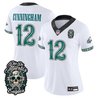 Women's Philadelphia Eagles Día de los Muertos Vapor Limited Jersey - All Stitched