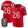 Men's New England Patriots Día de los Muertos Vapor Limited Jersey - All Stitched