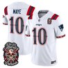 Men's New England Patriots Día de los Muertos Vapor Limited Jersey - All Stitched