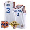 New York Knicks 2026 Champions Patch Swingman Jersey - 70th Anniversary patch - All Stitched