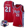 Men's Philadelphia 76ers Swingman Jersey - 24th Season Patch - All Stitched