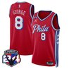 Men's Philadelphia 76ers Swingman Jersey - 24th Season Patch - All Stitched