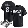 Men's Tampa Bay Rays 2026 World Series Vapor Premier Limited Jersey - Old English Edition - All Stitched