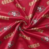 San Francisco 49ers Long Sleeve Satin Pajama Set