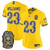 Women's Los Angeles Rams Día de los Muertos Vapor Limited Jersey - All Stitched